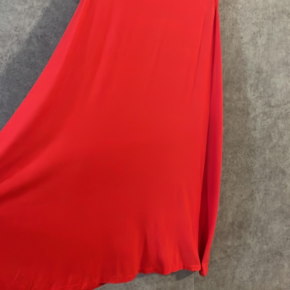 April Spirit Sleeveless Red Crew Neck Tunic Dress - Picture 3 of 7